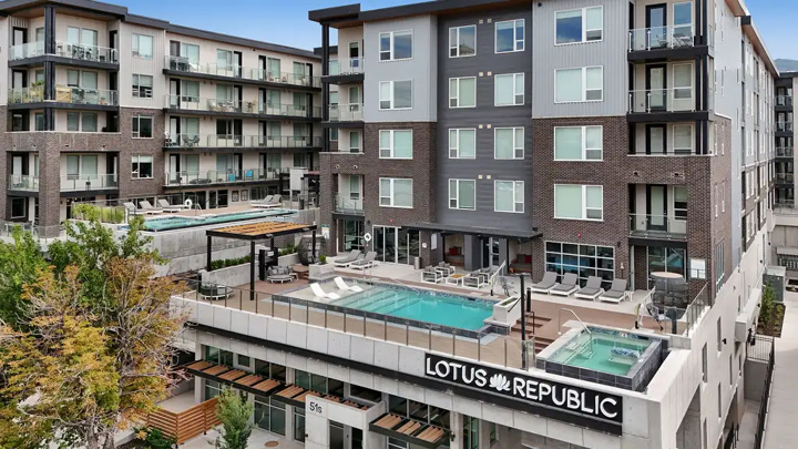Lotus Republic apartments project in Salt Lake City, Utah